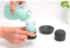 Brabantia Sink Side Afwasborstel - Met Zeepdispenser- Dark Grey 27 Brabantia Sink Side Afwasborstel - Met Zeepdispenser- Dark Grey -Dagelijkse Benodigdheden Winkel 1200x824