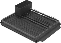 Brabantia SinkSide Afdruiprek - Dark Grey -Dagelijkse Benodigdheden Winkel 1200x839