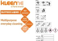 Schoonmaakdoekjes - Ontsmettingsdoekjes - Desinfectiedoekjes - Desinfectie Doekjes - KleenMe - Alcohol Doekjes - Alcoholdoekjes - Allesreiniger Zachte Antibacteriële Alcohol Wipes- 100 Doekjes - Met Dispenser - 70% Alcohol - 185 X 110mm -Dagelijkse Benodigdheden Winkel 1200x846 2