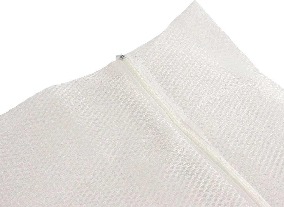 Orange85 Waszakken - 2 Stuks - Ritssluiting - Wit - 50x40 Cm - Polyester 6 Orange85 Waszakken - 2 Stuks - Ritssluiting - Wit - 50x40 Cm - Polyester - Afbeelding 6