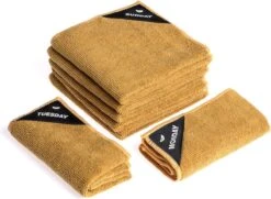 Klud Vaatdoek Set - 7 Dagen - Curry -Dagelijkse Benodigdheden Winkel 1200x879 1