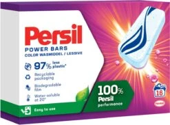 Persil® Persil Power Bars Kleur Wasmiddel - Voordeelverpakking - 9 X 16 Wasbeurten 20 Persil® Persil Power Bars Kleur Wasmiddel - Voordeelverpakking - 9 X 16 Wasbeurten -Dagelijkse Benodigdheden Winkel 1200x889 3