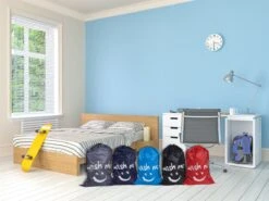 Wonair - Waszakken Voor Wasgoed - 60x90cm - Hemelsblauw - Met Trekkoord -Dagelijkse Benodigdheden Winkel 1200x899 2