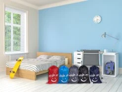 Wonair - Grote Waszak - 60x90cm - Hemelsblauw - Met Trekkoord En Draagband -Dagelijkse Benodigdheden Winkel 1200x899