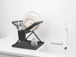 Brabantia SinkSide Afdruiprek - Inklapbaar - Compact - Dark Grey -Dagelijkse Benodigdheden Winkel 1200x900 30