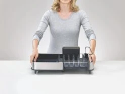 Extend Steel Uitschuifbaar Afdruiprek - Grijs - Joseph Joseph -Dagelijkse Benodigdheden Winkel 1200x900 6