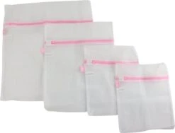 Merkloos Orange85 Waszakken 4 Stuks - 4 Maten - Lingerie - Bh - Schoenen - Schoenen -Dagelijkse Benodigdheden Winkel 1200x912 1