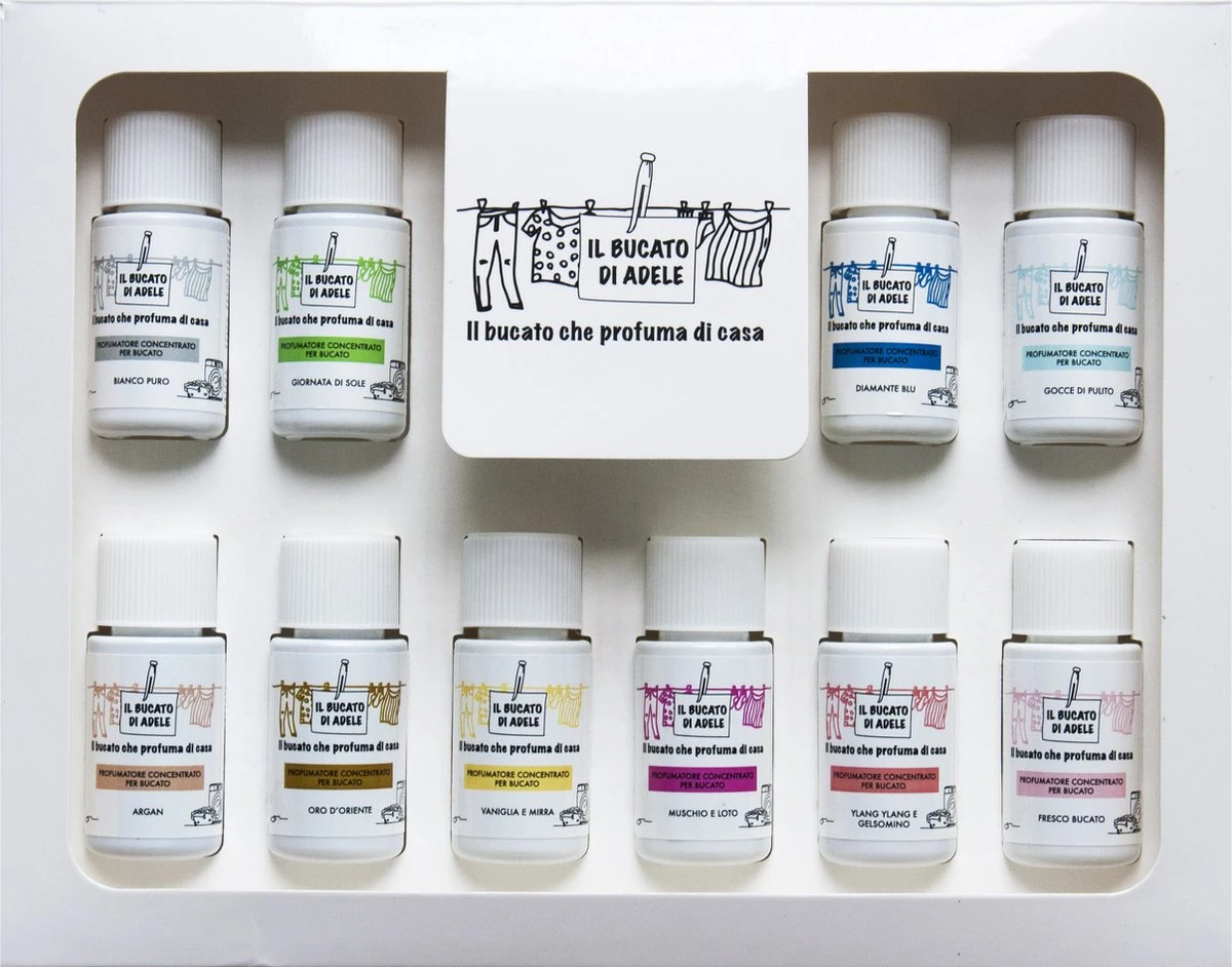 Wasparfum Luxe Giftbox/proefpakket 10x20ml 4 Wasparfum Luxe Giftbox/proefpakket 10x20ml - Afbeelding 4