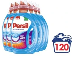 Persil® Persil Active Gel Color - Vloeibaar Wasmiddel - Voordeelverpakking - 6 X 20 Wasbeurten -Dagelijkse Benodigdheden Winkel 1200x967