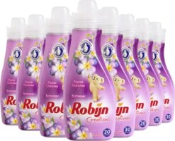 Robijn Creations Paarse Orchidee & Bosbessen Wasverzachter - 8 X 30 Wasbeurten - Voordeelverpakking 10 Robijn Creations Paarse Orchidee & Bosbessen Wasverzachter - 8 X 30 Wasbeurten - Voordeelverpakking -Dagelijkse Benodigdheden Winkel 1200x970