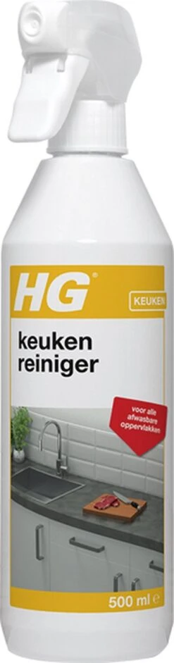 HG Keuken Reiniger - 500ml - Effectief En Hygiënisch - Voor Alle Afwasbare Oppervlakken -Dagelijkse Benodigdheden Winkel 315x1200 1
