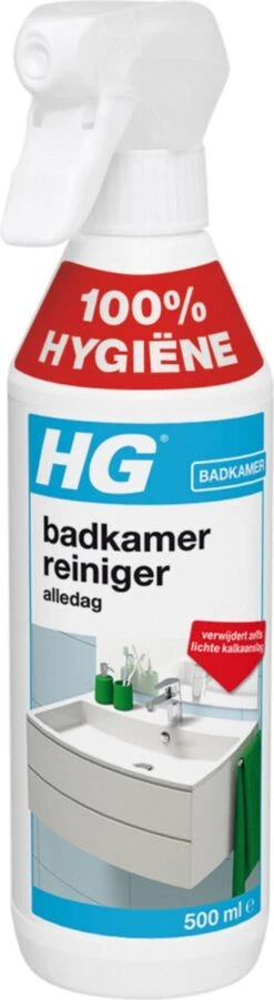 HG Badkamerreiniger Alledag - 500ml - Verwijdert Zeepresten, Huidvetten En Lichte Kalkaanslag -Dagelijkse Benodigdheden Winkel 329x1200 4