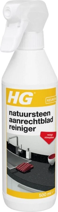HG Natuurstenen Aanrechtbladreiniger - 500ml - Veilig In Gebruik - Streeploos Schoon - Dagelijkse Reiniging 11 HG Natuurstenen Aanrechtbladreiniger - 500ml - Veilig In Gebruik - Streeploos Schoon - Dagelijkse Reiniging -Dagelijkse Benodigdheden Winkel 329x1200 7