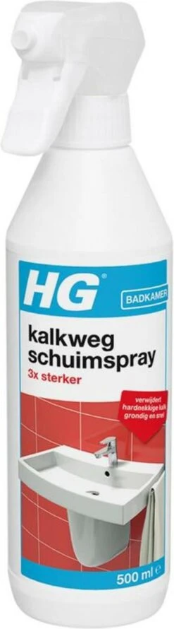 HG Kalkweg Schuimspray 3x Sterker - 500ml - Verwijdert Extreme Kalkresten - 100% Opgelost, 100% Resultaat -Dagelijkse Benodigdheden Winkel 333x1200 4