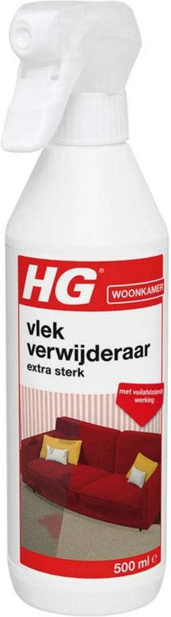 HG Vlekverwijderaar Extra Sterk - 500ml - Veilige Zuurstofformule - Geschikt Voor Alle Soorten Bekleding - Met Vuilafstotende Werking - Biologisch Afbreekbaar 1 HG Vlekverwijderaar Extra Sterk - 500ml - Veilige Zuurstofformule - Geschikt Voor Alle Soorten Bekleding - Met Vuilafstotende Werking - Biologisch Afbreekbaar