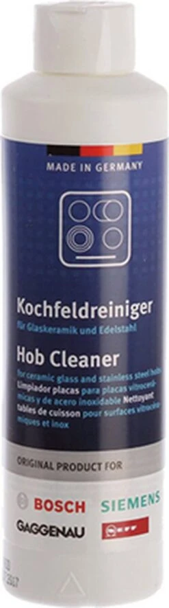 Bosch / Siemens Kookplaat Reiniger - 250 Ml -Dagelijkse Benodigdheden Winkel 335x1200 1