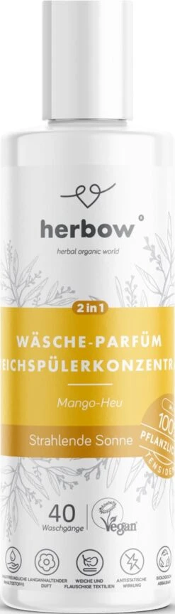 Herbow Proefpakket Wasparfum 6 Stuks 200ml (totaal 1200ml) -Dagelijkse Benodigdheden Winkel 343x1200