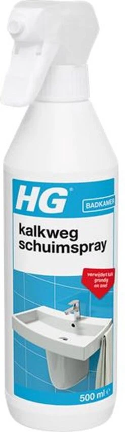 HG Kalkweg Schuimspray - 500ml - 100% Glans - Verwijdert En Voorkomt Kalk - Biologisch Afbreekbaar -Dagelijkse Benodigdheden Winkel 348x1200 2