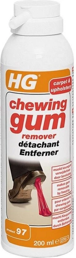 HG Chewing Gum Remover (HG Product 97) - 200ml - Bevriest Kauwgom 11 HG Chewing Gum Remover (HG Product 97) - 200ml - Bevriest Kauwgom -Dagelijkse Benodigdheden Winkel 354x1200