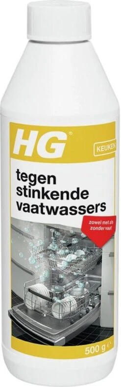 HG Tegen Stinkende Vaatwassers - 500gr - Voor Een Schone En Fris Ruikende Vaatwasser - Voor 12 Behandelingen -Dagelijkse Benodigdheden Winkel 377x1200