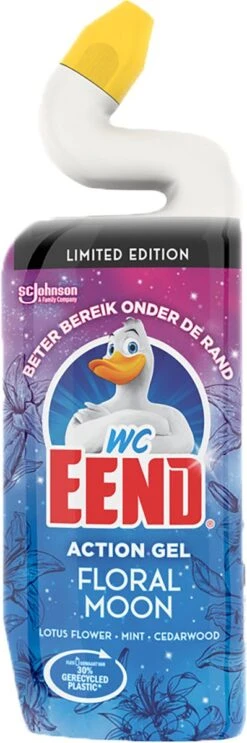 WC Eend Toiletreiniger Action Gel Floral Moon - 6x 750 Ml - Voordeelverpakking -Dagelijkse Benodigdheden Winkel 399x1200 2