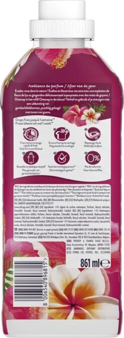 Lenor Gemberlelie En Guave - Wasverzachter - 12 X 41 Wasbeurten Voordeelverpakking 5 Lenor Gemberlelie En Guave - Wasverzachter - 12 X 41 Wasbeurten Voordeelverpakking -Dagelijkse Benodigdheden Winkel 440x1200 5