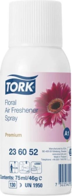 Tork Navulling Voor Luchtverfrisser Bloemen Systeem A1 Flacon Van 75 Ml -Dagelijkse Benodigdheden Winkel 442x1200