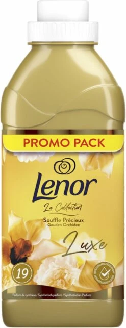 Lenor Gouden Orchidee - Wasverzachter - Voordeelverpakking 8 X 19 Wasbeurten -Dagelijkse Benodigdheden Winkel 461x1200