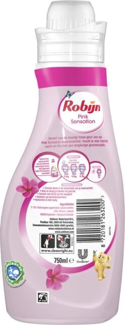 Robijn Pink Sensation Wasverzachter - 240 Wasbeurten - Voordeelverpakking -Dagelijkse Benodigdheden Winkel 464x1200 10