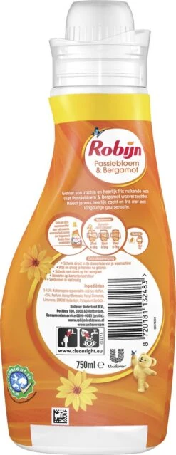 Robijn Classics Passiebloem & Bergamot Wasverzachter - 4 X 30 Wasbeurten - Voordeelverpakking -Dagelijkse Benodigdheden Winkel 464x1200 16