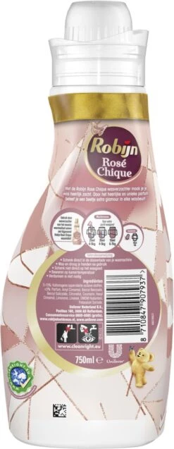 Robijn Collections Rosé Chique Wasverzachter - 4 X 750 Ml - Voordeelverpakking -Dagelijkse Benodigdheden Winkel 465x1200 2