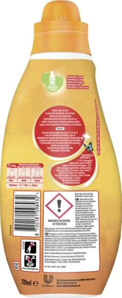 Robijn Specials Fleur & Fijn Vloeibaar Wasmiddel - 6 X 18 Wasbeurten - Voordeelverpakking -Dagelijkse Benodigdheden Winkel 494x1200 1