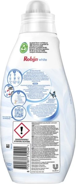 Robijn Klein & Krachtig Classics Stralend Wit Vloeibaar Wasmiddel - 8 X 19 Wasbeurten - Voordeelverpakking 9 Robijn Klein & Krachtig Classics Stralend Wit Vloeibaar Wasmiddel - 8 X 19 Wasbeurten - Voordeelverpakking -Dagelijkse Benodigdheden Winkel 494x1200 3
