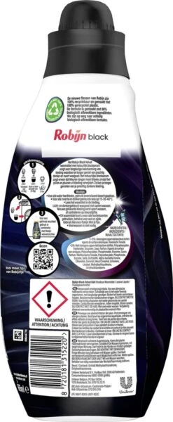 Robijn Klein & Krachtig Classics Black Velvet Vloeibaar Wasmiddel - 8 X 19 Wasbeurten - Voordeelverpakking -Dagelijkse Benodigdheden Winkel 494x1200 6