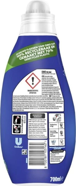 Omo Klein & Krachtig Wit Vloeibaar Wasmiddel - 8 X 20 Wasbeurten - Voordeelverpakking 11 Omo Klein & Krachtig Wit Vloeibaar Wasmiddel - 8 X 20 Wasbeurten - Voordeelverpakking -Dagelijkse Benodigdheden Winkel 495x1200 13
