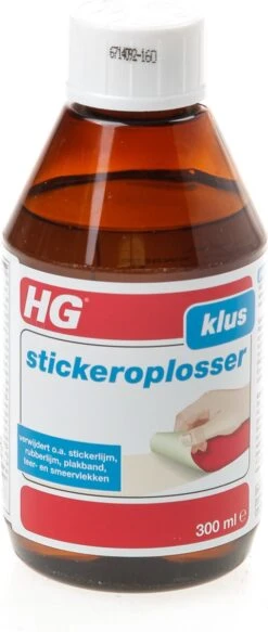 HG Stickerverwijderaar - 300ml - Eenvoudig In Gebruik - 100% Lijmrestenverwijdering -Dagelijkse Benodigdheden Winkel 508x1200 3