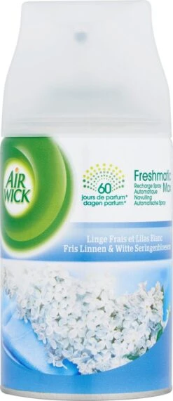 AIRWICK Freshmatic Automatische Spray Refill Frisse Linnen & Witte Bloemen Krimp - (3x250ml) -Dagelijkse Benodigdheden Winkel 519x1200 5