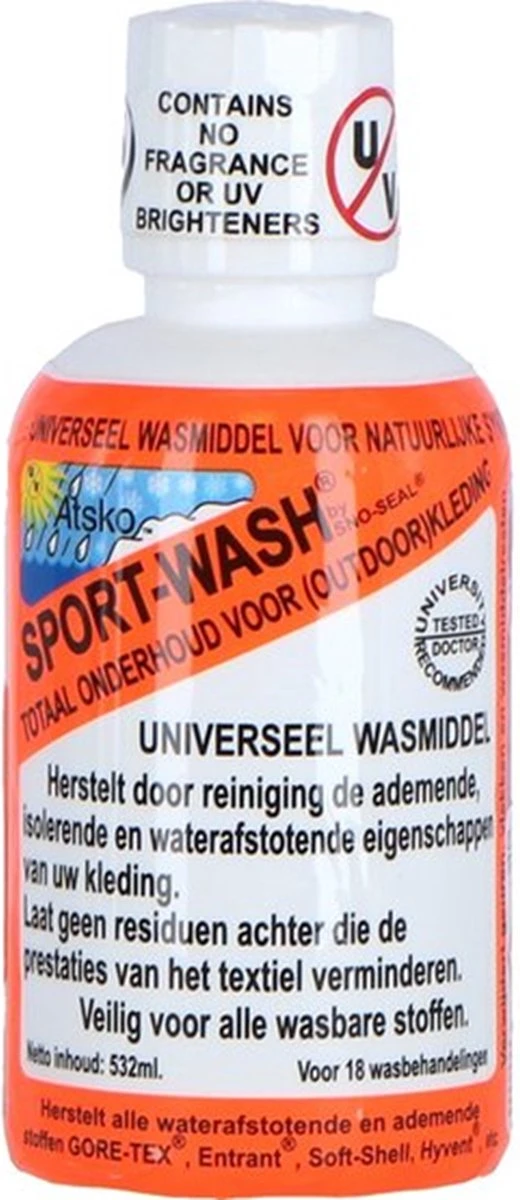 Atsko - Wasmiddel - Sport-Wash - Universeel - 500 Ml 3 Atsko - Wasmiddel - Sport-Wash - Universeel - 500 Ml - Afbeelding 3