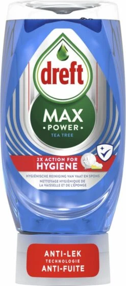 8x Dreft Max Power Afwasmiddel Extra Hygiëne 370 Ml -Dagelijkse Benodigdheden Winkel 528x1200 3