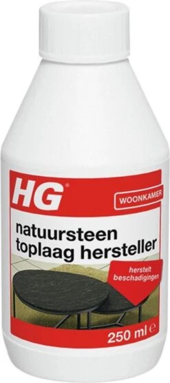 HG Natuursteen Toplaag Hersteller - 250 Ml - Herstelt Beschadigingen - Voor Marmer En Alle Andere Kalkhoudende Natuursteensoort -Dagelijkse Benodigdheden Winkel 534x1200 1