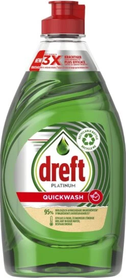 Dreft Platinum - Quickwash - Original - Vloeibaar Afwasmiddel - Voordeelverpakking 10 X 350 Ml -Dagelijkse Benodigdheden Winkel 544x1200
