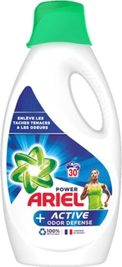 Ariel Power Active Odor Defense Vloeibaar Wasmiddel - 4 X 1.65 L (120 Wasbeurten) -Dagelijkse Benodigdheden Winkel 549x1200