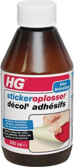 HG Stickerverwijderaar - 300ml - Eenvoudig In Gebruik - 100% Lijmrestenverwijdering -Dagelijkse Benodigdheden Winkel 550x1200