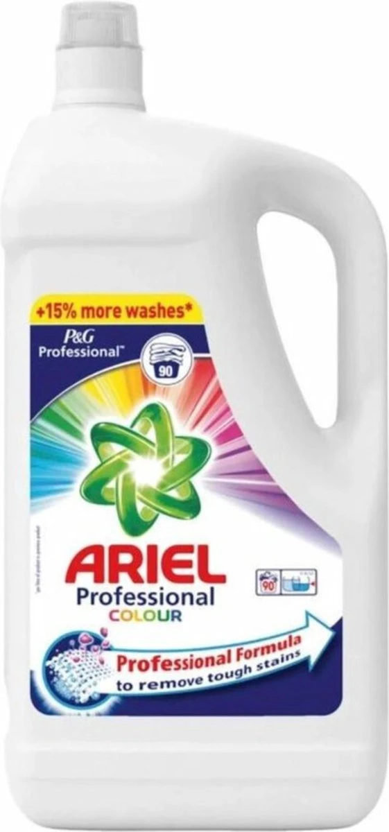 Ariel - Proffesional - Vloeibaar Wasmiddel - Color - 100 Wasbeurten - 5 Liter 1 Ariel - Proffesional - Vloeibaar Wasmiddel - Color - 100 Wasbeurten - 5 Liter