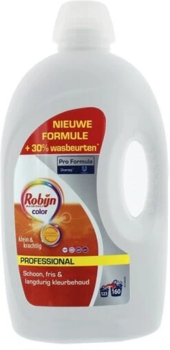 Robijn Professional Klein & Krachtig Wasmiddel Color 4,32L -Dagelijkse Benodigdheden Winkel 585x1200