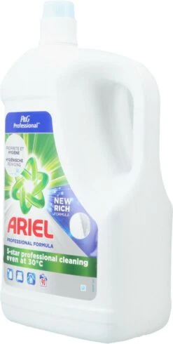 Ariel - Proffesional - Vloeibaar Wasmiddel - Regular - 100 Wasbeurten - 5L - -Dagelijkse Benodigdheden Winkel 605x1200