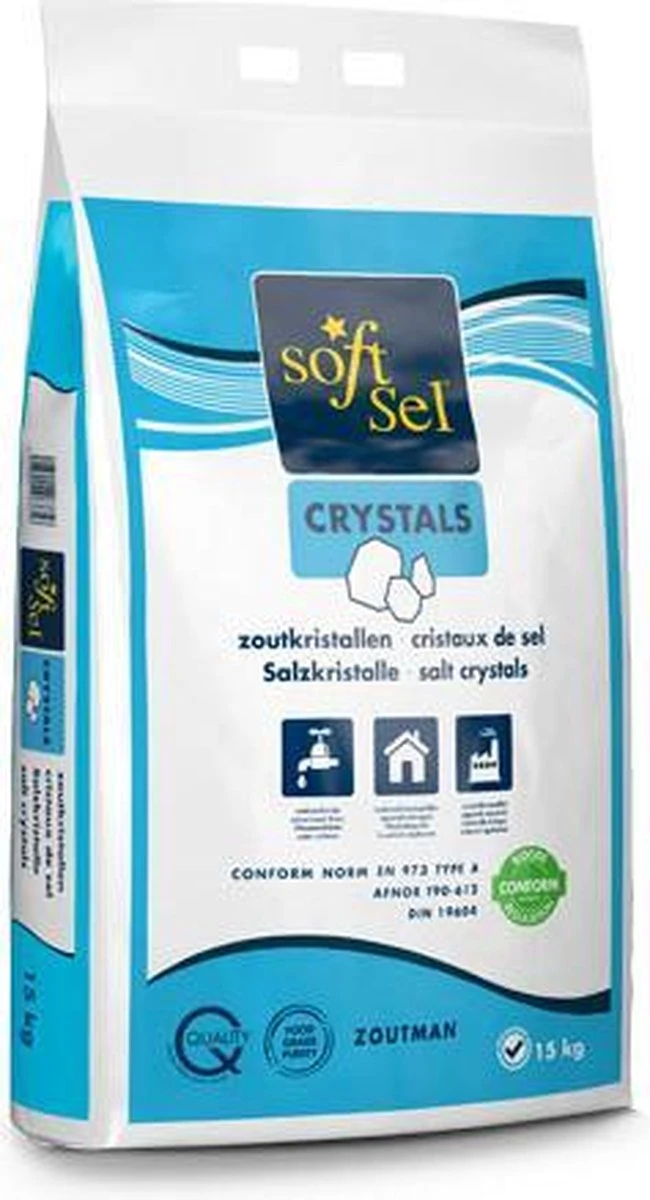 15 Kg - Onthardingszout - Zout Waterverzachter - Waterontharder - Regeneratiezout - GRATIS VERZENDING 1 15 Kg - Onthardingszout - Zout Waterverzachter - Waterontharder - Regeneratiezout - GRATIS VERZENDING