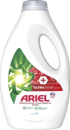 Ariel Vloeibaar Wasmiddel + Ultra Vlekverwijderaar - 4 X 17 Wasbeurten - Voordeelverpakking 5 Ariel Vloeibaar Wasmiddel + Ultra Vlekverwijderaar - 4 X 17 Wasbeurten - Voordeelverpakking -Dagelijkse Benodigdheden Winkel 651x1200 1