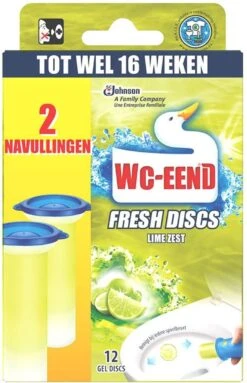 WC Eend Fresh Discs Navul Duo Lime 72 Ml -Dagelijkse Benodigdheden Winkel 773x1200 2