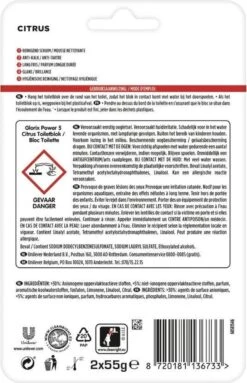 Glorix Power 5 Toiletblokken - Citroen - 7 X 2 Stuks - Voordeelverpakking -Dagelijkse Benodigdheden Winkel 774x1200 1